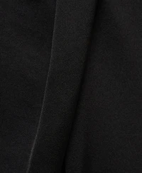 Mango Women's Turtleneck Draped Satin Blouse