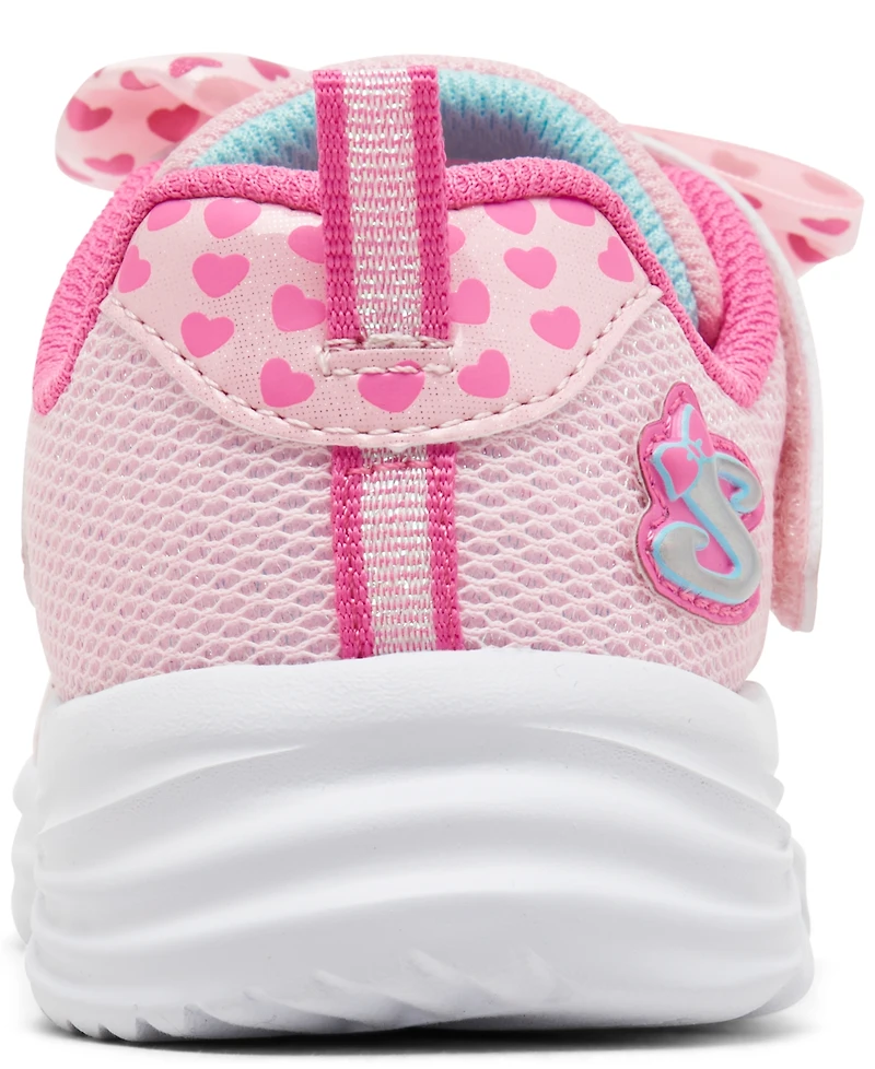 Skechers Toddler Girls Dreamy Dancer - Xtra Bow Fastening Strap Casual Sneakers from Finish Line