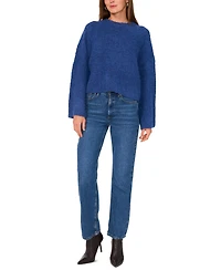 Vince Camuto Women's Wide Crewneck Flared-Sleeve Sweater