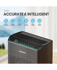 Morento Smart Hepa Air Purifier for Home, Voice & App Contorl, PM2.5 Display, Quality Monitor, Up to 1290 Sqft