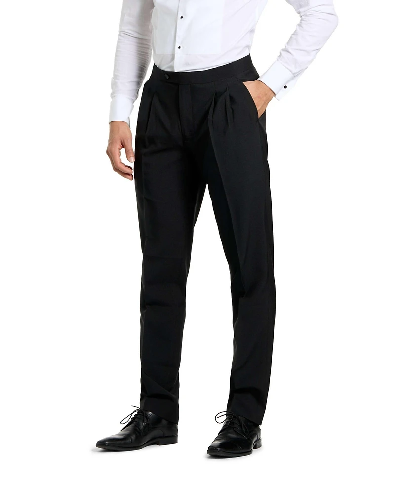 OppoSuits Men's Christmas Tuxedo - Velvet X- Mas Holiday Outfit Slim Fit Includes Blazer, Pants and Bow Tie