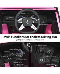 12V Licensed Mercedes-Benz Kids Ride-On Car