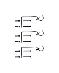 Kenney Bryce Satin Nickel 3/4 Inch Decorative Window Curtain Rod with Ball Finials