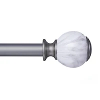 Kenney Khaleesi 1 Inch Premium Decorative Curtain Rod for Elegant Window Treatments