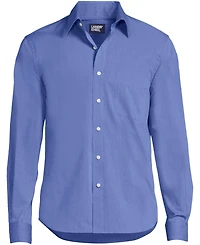 Lands' End Men's Long Sleeve Stretch Coolmax Shirt