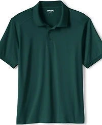 Lands' End Men's Short Sleeve Rapid Dry Polo Shirt