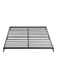 gaomon Bed Frame,6 Inch Metal Bed Frame Heavy Duty Platform Sturdy Steel Slat Platform Noise Free No Box Spring Needed With Huge Storage Space, Create