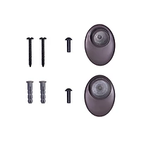 Lunar 5/8" Complete Blackout Room Darkening Wrap Rod