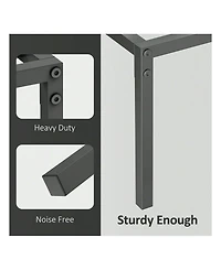 gaomon Bed Frame, Metal Platform Bed Frame With Bid Storage Space, Noise Free Bed Frame With Metal Slat Support, No Box Spring Needed