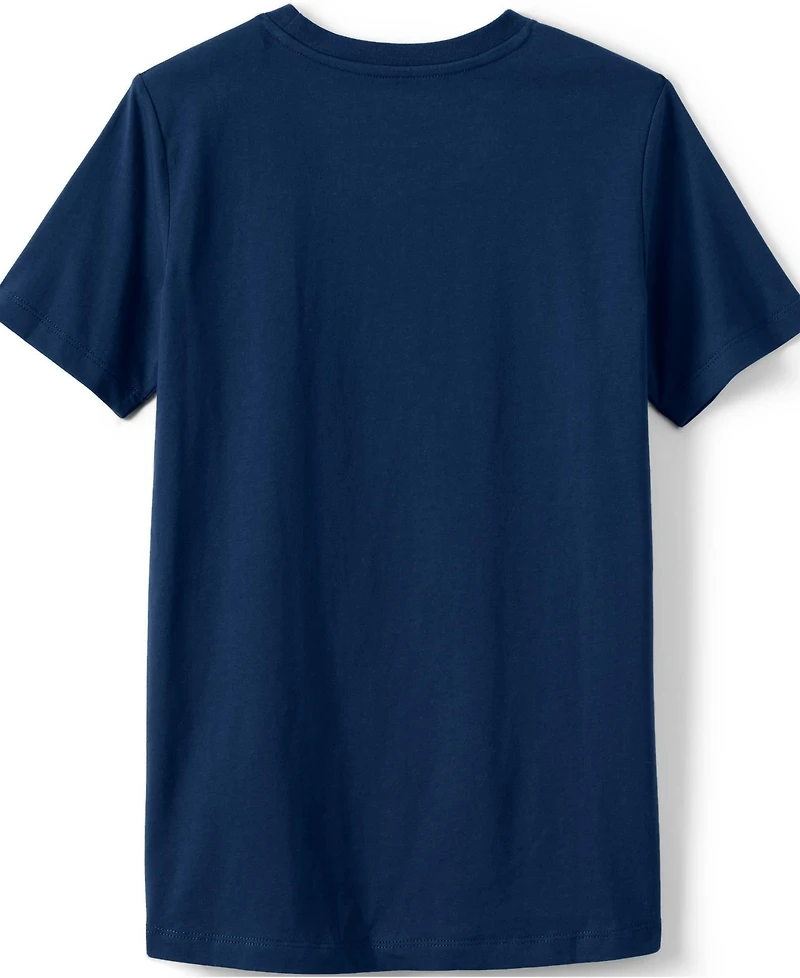 Lands' End Boys Short Sleeve Graphic Tee