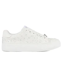 Juicy Couture Women's Alanis Rhinestone Lace Up Platform Sneakers