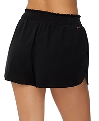 Raisins Juniors' Encinitas Cotton Pull-On Cover-Up Shorts