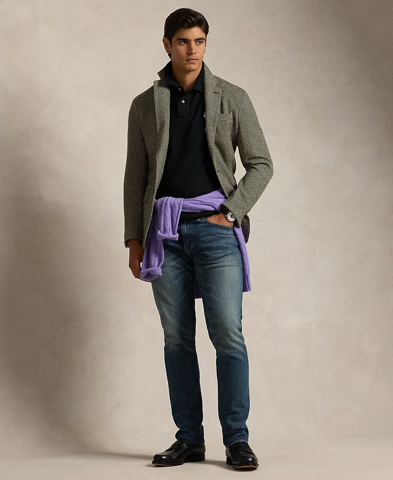 Polo Ralph Lauren Men's Big Pony Custom Slim Fit Mesh