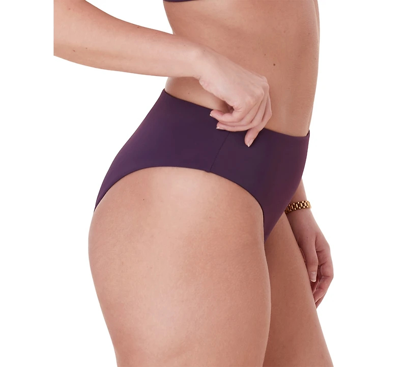 Women's '90s High-Waist High-Cut Cheeky Bikini Bottoms