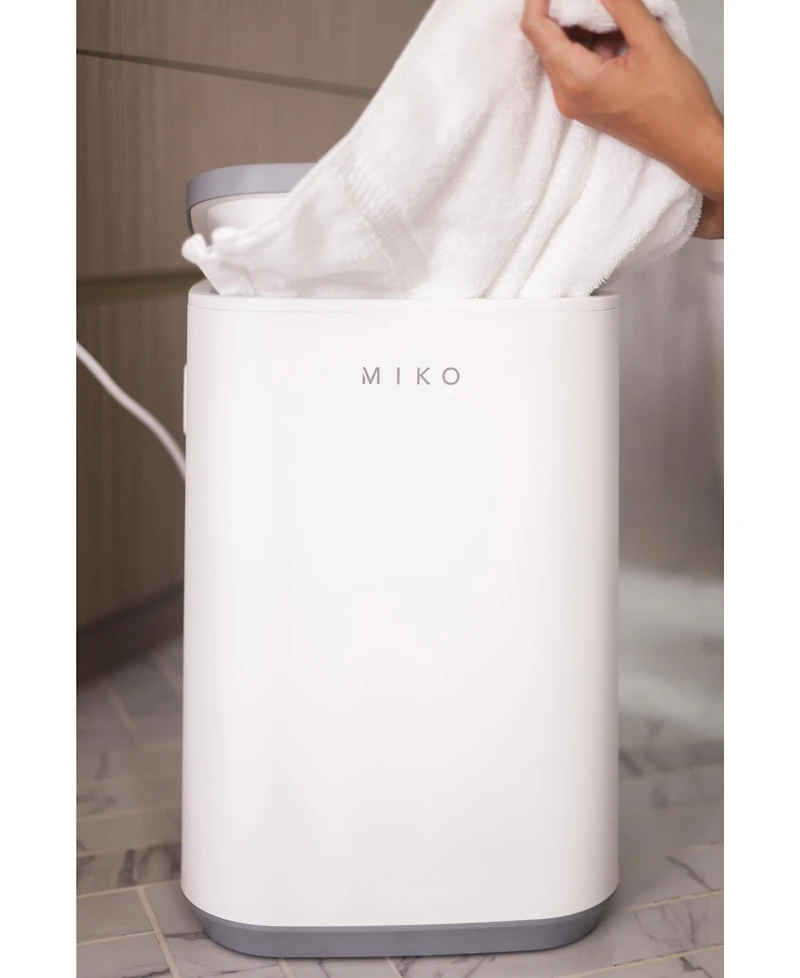 Miko Towel Warmer with Adjustable Heat, Timer, Aromatherapy, and Large Capacity 23L, Nest
