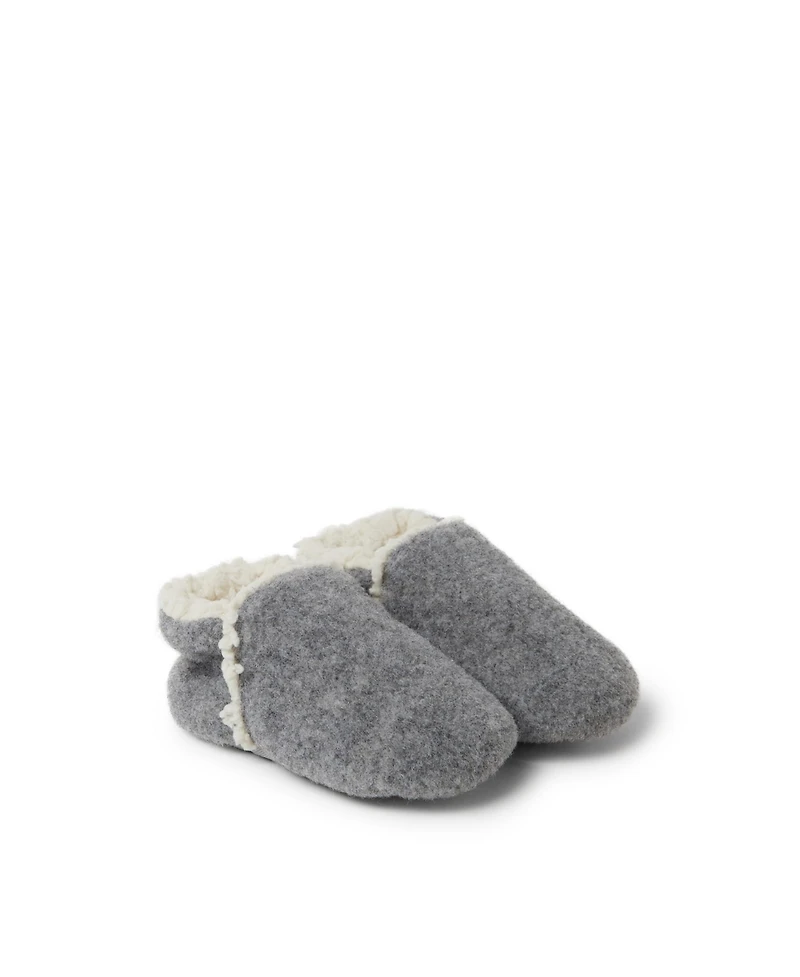 Dearfoams Baby Boys Emerson Felted Closed Back Slipper
