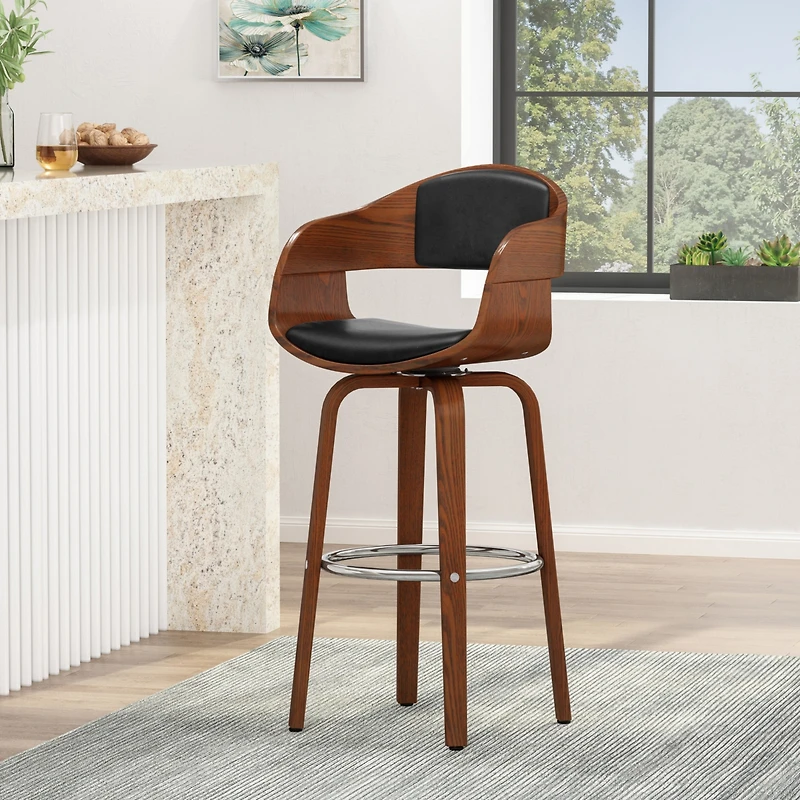Streamdale Furniture Modern And Comfy Bar Stool For Home Or Bar