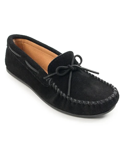 Minnetonka Men's Suede Classic Moc Loafers