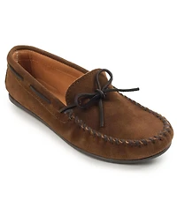 Minnetonka Men's Suede Classic Moc Loafers