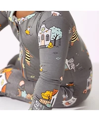 Bellabu Bear Baby Boys or Girls, Trick Treaters Convertible Footie