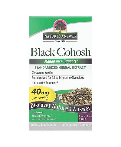 Nature's Answer Black Cohosh 40 mg
