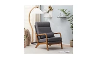 Slickblue High Back Indoor Leisure Chair Stylish and Comfortable Seating for Relaxation