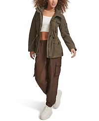 Levi's Women's Hooded Military Jacket