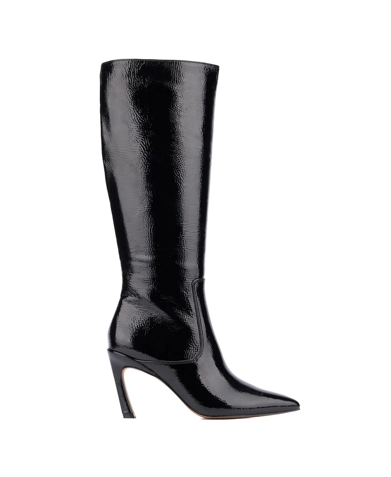 Women's Krystelle- Pointy Knee High Tall Boots
