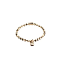 UNOde50 Sterling Silver and 18K Gold-Plated Ball Shaped Bracelet