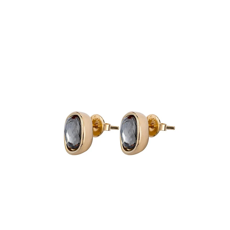 UNOde50 Metal Alloy Embedding Section Earrings