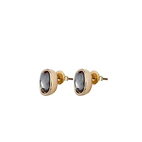 UNOde50 Metal Alloy Embedding Section Earrings
