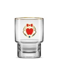 JoyJolt Disney Princess Iconic Short Drinking Glasses, Set of 6