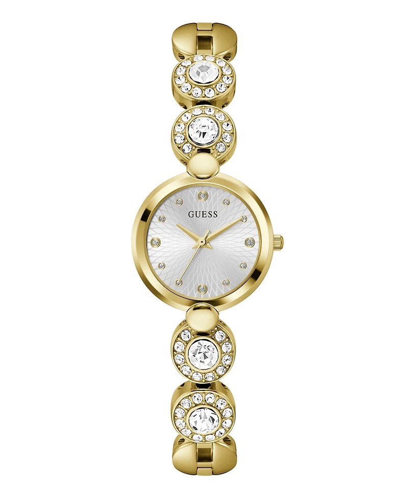 Guess Women's Analog Gold Tone Stainless Steel Watch, 26 mm