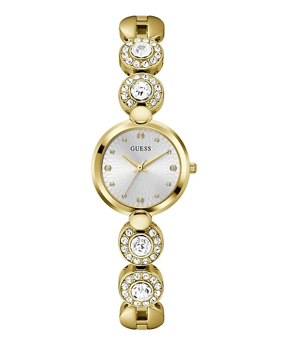 Guess Women's Analog Gold Tone Stainless Steel Watch, 26 mm