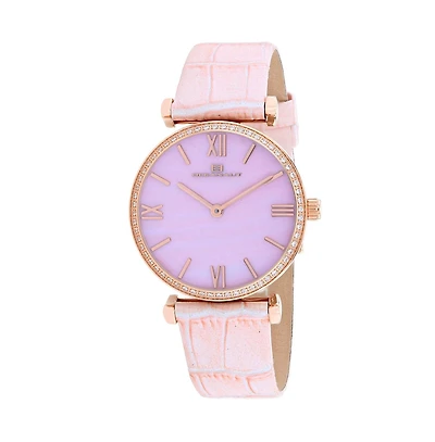Oceanaut Women's Harmony Pink Mop Dial Watch - OC3211