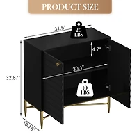 Boyel Living 2 Door Locker Accent Cabinet