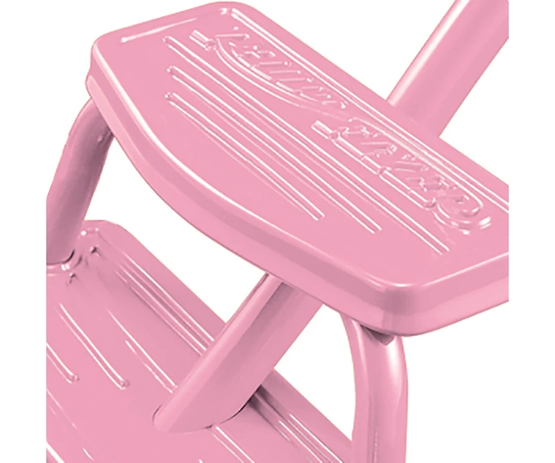 Radio Flyer 33PZ Kids Classic Style Dual Deck Tricycle with Handlebar Bell, Pink