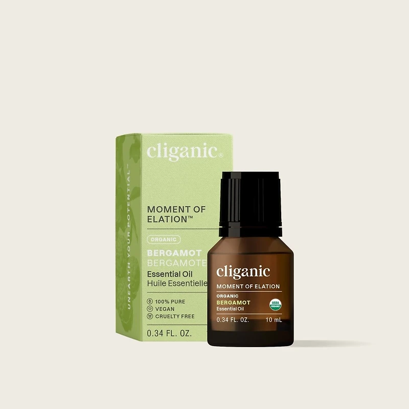 Cliganic Organic Bergamot Essential Oil