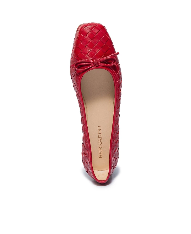 Bernardo Footwear Bernardo Gwynn Woven Ballet Flat