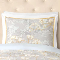 Togas Sybil Sham Queen grey-blue-white-gold