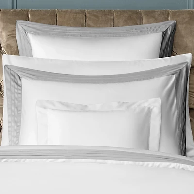 Togas Eden Sham Euro white/grey