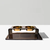 Hiddin Grey Overflow Feeder Tray, Medium