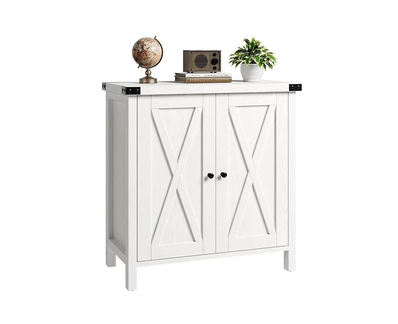 gaomon Buffet Cabinet Farmhouse Storage Cabinet with Doors and Shelves, Buffets and Sideboards Entryway Cabinet with Storage Accent Console Cabinet fo