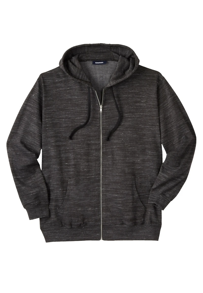 KingSize Big & Tall Fleece Zip-Front Hoodie