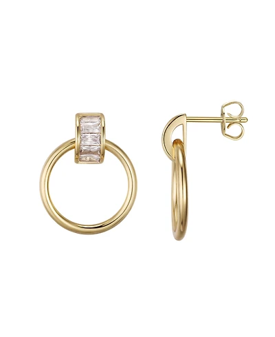Macy's Cubic Zirconia Round Statement Earrings