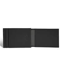 Champs Men's Onyx Collection Leather Mag Hybrid Card Holder