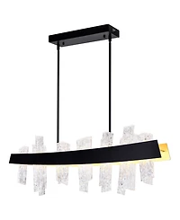 Cwi Lighting 14" Metal Guadiana Led Chandelier