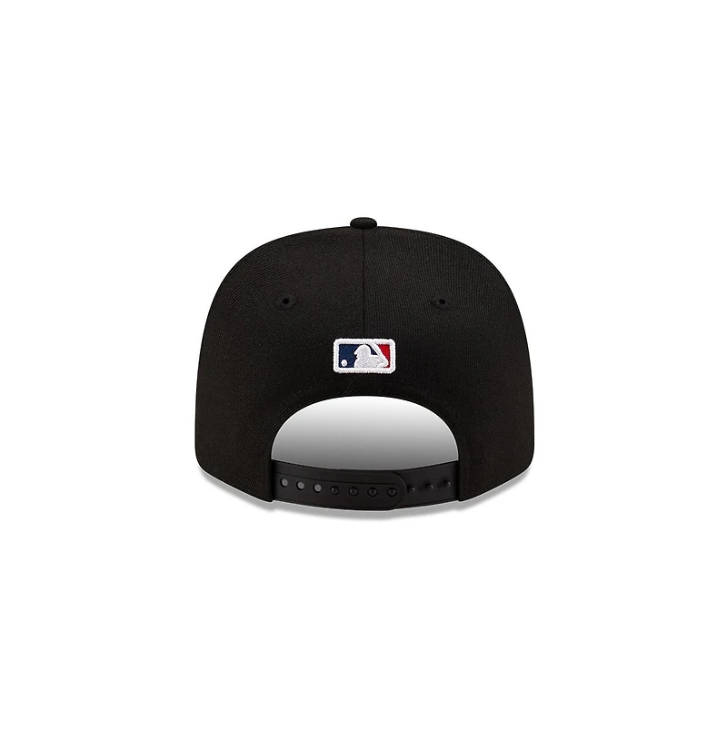 New Era Men's Black Los Angeles Dodgers 2024 World Series Champions Locker Room 9SEVENTY Adjustable Hat
