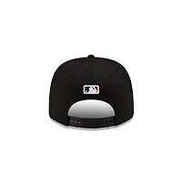 New Era Men's Black Los Angeles Dodgers 2024 World Series Champions Locker Room 9SEVENTY Adjustable Hat