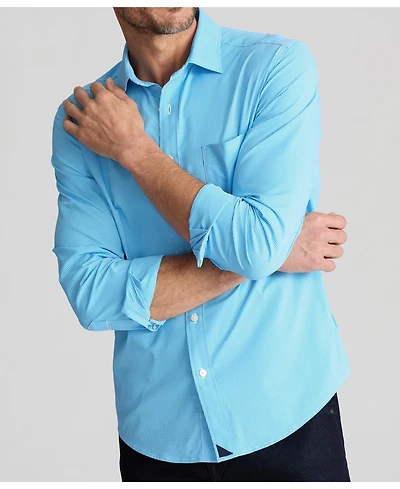 UNTUCKit Men's Regular Fit Wrinkle-Free Performance Lee Button Up Shirt